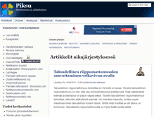 Tablet Screenshot of piksu.net
